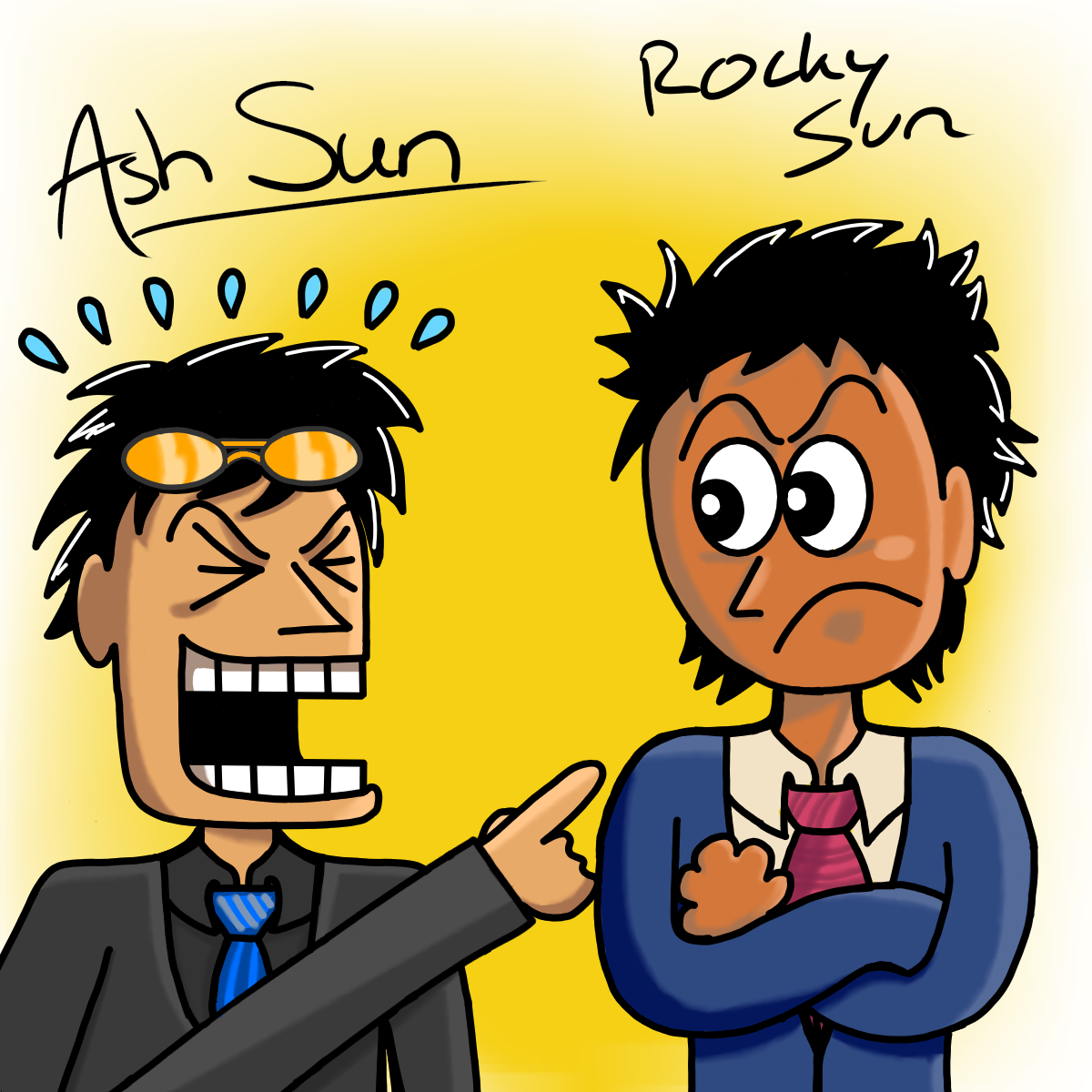 The Sun Brothers (Chibi Version)